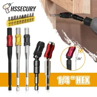 1/4  quot;Hex Magnetic Ring Screwdriver Bits Drill Hand Tool Drill Bit Extension Rod Quick Change Holder Drive Guide Drill Tip Holder