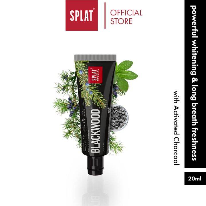 SPLAT Special Blackwood Toothpaste [20ml] EXP 2024 | Lazada