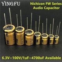 NICHICON FW Series 6.3V~100V/1uF~4700uF Available HIFI Audio Capacitor For Audio Equipment Electrical Circuitry Parts