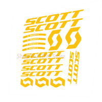 สำหรับ SCOTT BIKE สติกเกอร์ไวนิล decal กรอบรอบจักรยาน Tuning RIM ล้อ decal สติกเกอร์โลโก้ Emblem