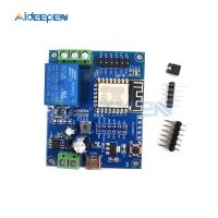 【❉HOT SALE❉】 t87s783 รีเลย์ Esp8266 Wi-Fi ช่องทางเดียวบอร์ดพัฒนาแหล่งจ่ายไฟ Ac Dc 5-80V 12V 24V 36V โมดูลรีเลย์ Esp-12f