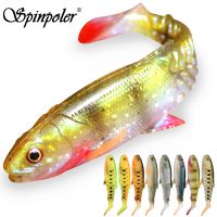 【cw】 Spinpoler Fishing Lures Artificial Soft Baits Cannibal 65mm/85mm/105mm/120mm Shad Clear/Dark ！