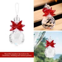 Clear K9 Crystal Suncatcher Prisms Crystal Pendant Clear K9 X mas Decor Gifts for Women Garden Hanging Décor Indoor Outdoor Windows