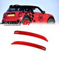 New Sport Red/Carbon Fiber Style Car Accessories For 2014-up MINI COOPER F55 F56 S/JCW Rear Wing Trim Spoiler Extension Lip Fins