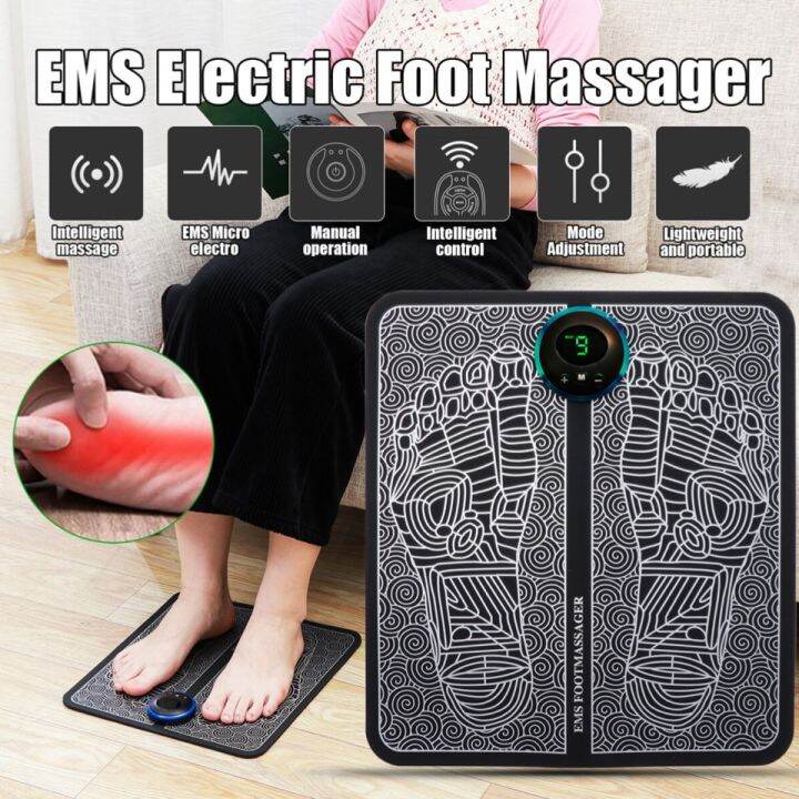 SS* Foot Massage Pad Mat Japan Technology Foot Therapy Massager Ems