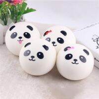 Plush Key Pendant Ultra Soft Anti fall Adorable Slow Rebound Panda Buns Bag Strap Pendant for Anniversary Gift