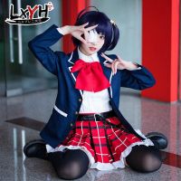 2019Anime Love, Chunibyo &amp; Other Delusions Takanashi Rikka Cosplay ชุดคอสเพลย์ ชุดนักเรียน ญี่ปุ่น Uniform ชุด JK ชุด Halloween2023