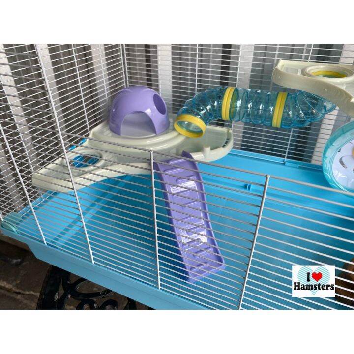 ส่งฟรี-็hamster-cage-60cm-สวรรค์ของเจ้าหนูแฮมสเตอร์-กรงหนูแฮมสเตอร์ขนาดใหญ่-พร้อมอุปกรณ์ครบชุด