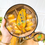 Bánh tô nhân mứt dứa xoài nho sầu riêng đặc sản Đài Loan hộp 200gam