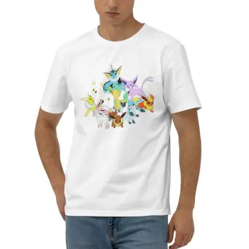 Pokemon, Shirts, Mens Neon Evolution Of Eevee Pokmon Tee
