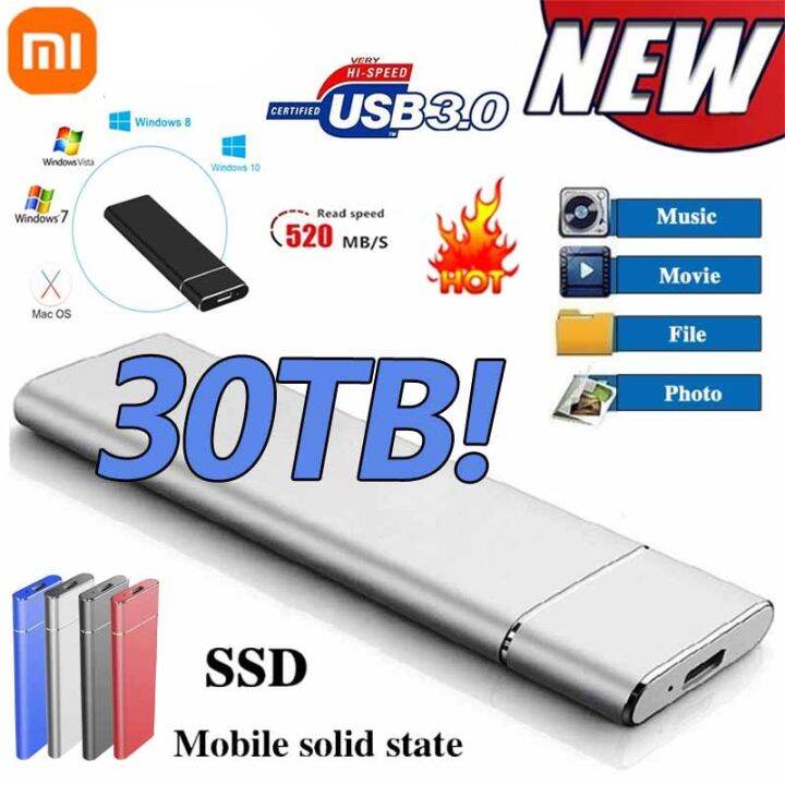 Xiaomi Highspeed 30TB 20TB SSD Portable External Solid State Hard