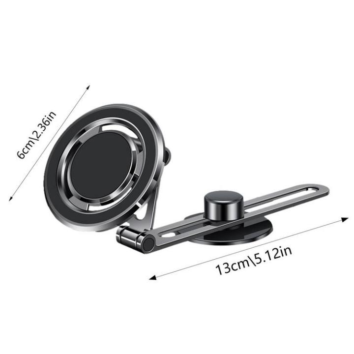 magnetic-phone-holder-for-car-magnetic-mobile-phone-stand-rotating-magnetic-bracket-any-rotation-aeronautical-alloy-do-not-disturb-signal-for-car-bicycle-and-motorcycle-enhanced