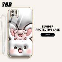 YBD ใหม่เคส3D วิสัยทัศน์สำหรับ OPPO A16K A16E เคสตัวการ์ตูนคู่รักน่ารักเคสนิ่มกรณีโทรศัพท์รูปแบบการ์ตูน