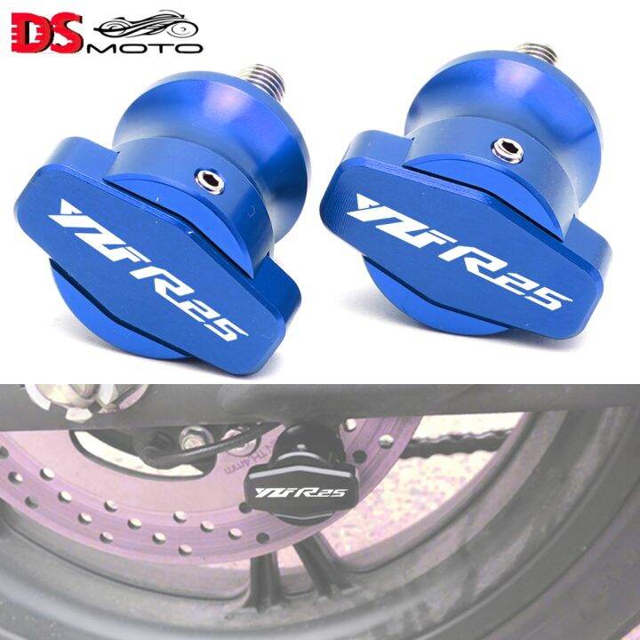 มี6มม-สำหรับ-yzfr25ยามาฮ่า-yzf-r25-r25-yzf-2014-2020-2021-2022-7สีรถจักรยานยนต์แขนแกว่งแกนม้วนสายสกรูยืนเลื่อน-cnc-อุปกรณ์เสริม