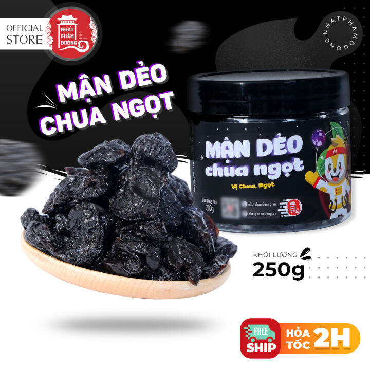 Ô mai xí muội mận dẻo không hạt (mận đen) vị chua ngọt Nhất Phẩm Đường hộp 250g | Lazada.vn Ô Mai Xí Muội Mận Dẻo Không Hạt (Mận Đen) Vị Chua Ngọt Nhất Phẩm Đường Hộp 250G | Lazada.Vn