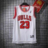 เสื้⛹‍♂️บาสเกตบอล BULLS23 เป็นงานปัก เสื้อกล้ามออกกำลังกาย วิ่ง