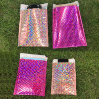 20Pcs Colorful Bubble Mailer Bags Envelopes Plastic Poly Padded Clothes Bags Waterproof Bubble Bags Self Seal Gifts Mailing Bags