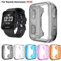 ☾❆ For Garmin Forerunner 35 TPU Smart Watch Case Soft Protective Cover For Garmin Forerunner30 Forerunner35 Protector Cases Shell