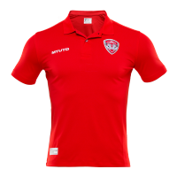 Muangthong United : เสื้อโปโลเมืองทองยูไนเต็ดสีแดงลายโลโก้