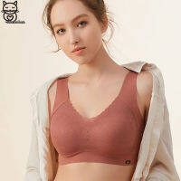 SHAN Thai Latex Seamless Bra ผู้หญิง Comfort Non-Wired Push Up Bra ชุดชั้นในถ้วยบาง