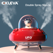 EKLEVA Portable UFO Humidifier USB Wireless Ultrasonic Double Spray Aroma