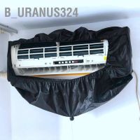 B Uranus324(￣▽￣) ถุงทําความสะอาดเครื่องปรับอากาศ กันน้ํา กันฝุ่น สีดํา