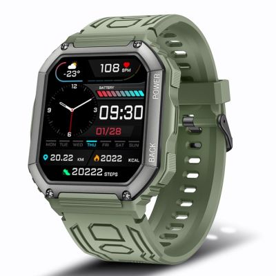 ✾﹍ Smart Watch Army Ultra Smart Watch Men IP67 Waterproof Military Sports Outdoor Smartwatch Bluetooth Fitness Bracelet for IOS