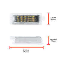 เหมาะสำหรับ BMW 3-Series F31 F34 F80 M3 F30 E92 E93 1x Led ประตูมารยาทภายในช่องวางเท้าลำต้นถุงมือกล่องแสง