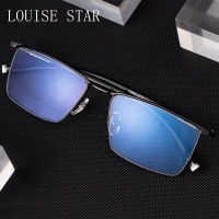 New Fashion Business Ultra-light Glasses Frame Mens Retro Half-FrameLarge Frame Optical Mirror Optometry Myopia Computer Mirror