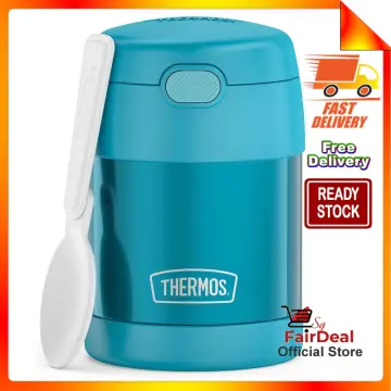 New THERMOS Funtainer Kid Stainless Vacuum Insulated Food Jar Container  290ml