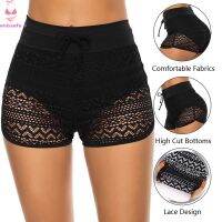 *wobaofu* Women High Waisted Bikini Swim Pants