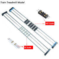 HO N ขนาดรุ่นรถไฟลู่วิ่งติดตามไรเดอร์ลูกกลิ้งรถเข็นล้อสำหรับอุปกรณ์รถไฟโมดูลแกนเดียว