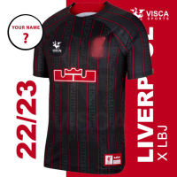 Liv x LBJ 22/23 เสื้อคำถามผู้เล่นทีมเยือน YNWA * คำถามผู้เล่น [ระบุชื่อที่กำหนดเอง]