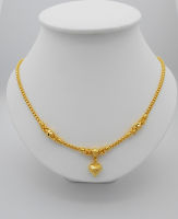 24k  Thai Baht Yellow Gold Necklace Jewelry Gold Plated