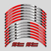 ❀∋ For KYMCO AK550 AK 550 Motorcycle Accessories Stickers Wheel Hub Reflective Stripe Rim Tire Waterproof Decorate Decals Set