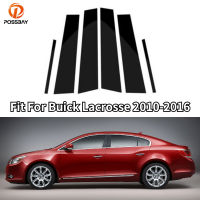 รถหน้าต่างเสาโพสต์ประตู Trim สติกเกอร์รูปลอกสำหรับ Buick LaCrosse 2010 2011 2012 2013 2014 2015 2016 Buick LaCrosse อุปกรณ์เสริม