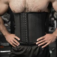 Man Shaper Waist Trainer Cincher Corset Male Body Modeling Belt Tummy Slimming Strap Sport Gym Fitness Compression Shapewear Exercise Bands