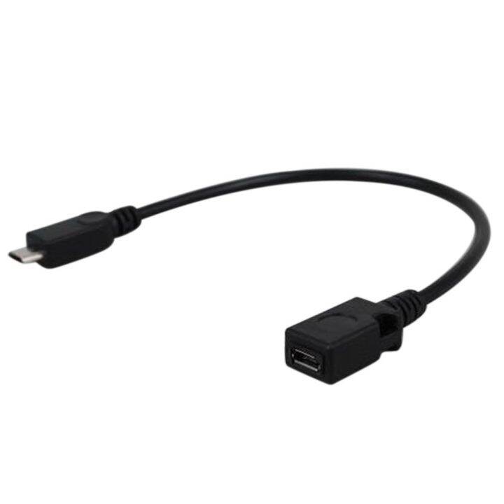 Micro USB B Male Female MF Extension Charging Cable Cord Wire Converter