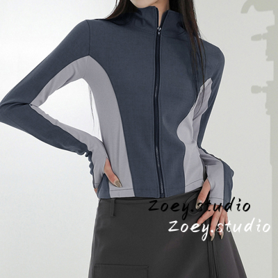 Zoey.Studio เสื้อครอป เสื้อยืด ชุดเซ็ทผู้หญิง เสื้อยืดคอกลม เสื้อยืด ผญสวย ๆ เวอร์ชั่นเกาหลี ผ้าคอตตอน ใส่สบาย เรียบง่าย 2023NEW 36Z230908