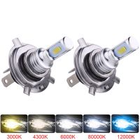 2Pcs H4 H7 880 881 80W 16000LM Car LED Headlight Bulbs H11 9006 HB4 9005 HB3 H8 H9 H1 Mini Headlamp Bulb Fog Light 4300K 12000K Bulbs  LEDs  HIDs