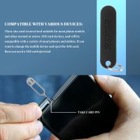 6Pcs SIM Card Removal Tool-Sim Card Tray Pin Eject Removal Tool Needle Opener Ejector,with Removable Key Chain