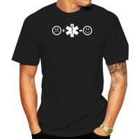 Funny Paramedic Happy T Shirts Graphic Cotton Street Wear Short Sleeve Emt Ambulance Medical Technician Byk 100% cotton