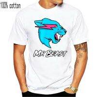 Mrbeast Inspired T-Shirt Cotton Short Sleeve Men T-Shirt Funny  T-Shirt Casual Mens Anime T-Shirt