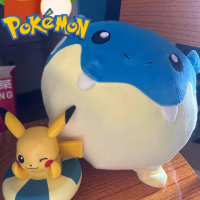 ใหม่ 15-45 ซม.Pokemon Spheal ของเล่นตุ๊กตาอะนิเมะขนาดใหญ่ Spheal ตุ๊กตา Plush Soft ตุ๊กตา Obalie หมอนบ้านตกแต่งวันเกิด...-WJJEE SHOP