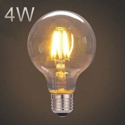 【Worth-Buy】 G95 E27หลอดไฟเอดิสัน4W Led โคมไฟไส้หลอดทังสเตนเทียมสไตล์วินเทจแสงสีเหลืองอบอุ่นสำหรับตกแต่งภายในบ้าน