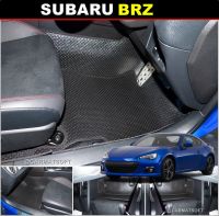 พรมปูพื้นรถยนต์ SUBARU BRZ พรมลายกระดุม ซูบารุ บีอาร์แซด เข้ารูป (พร้อมส่ง)