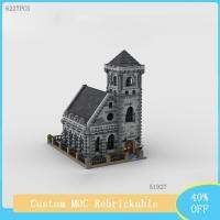 NEW LEGO Creative Street View Series MOC Ancient Building Old-Fashioned Church Building Block Model DIY Childrens Toys Christmas Gift