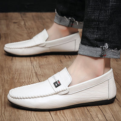 New style loafers mens leather shoes cal fashion mens shoes driving shoes pedal shoes