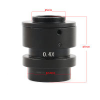 Agnicy 1x Optical Adapter กล้องจุลทรรศน์อุตสาหกรรมแบบตาเดียวช่องมองภาพ Digital CCD กล้อง Adapter