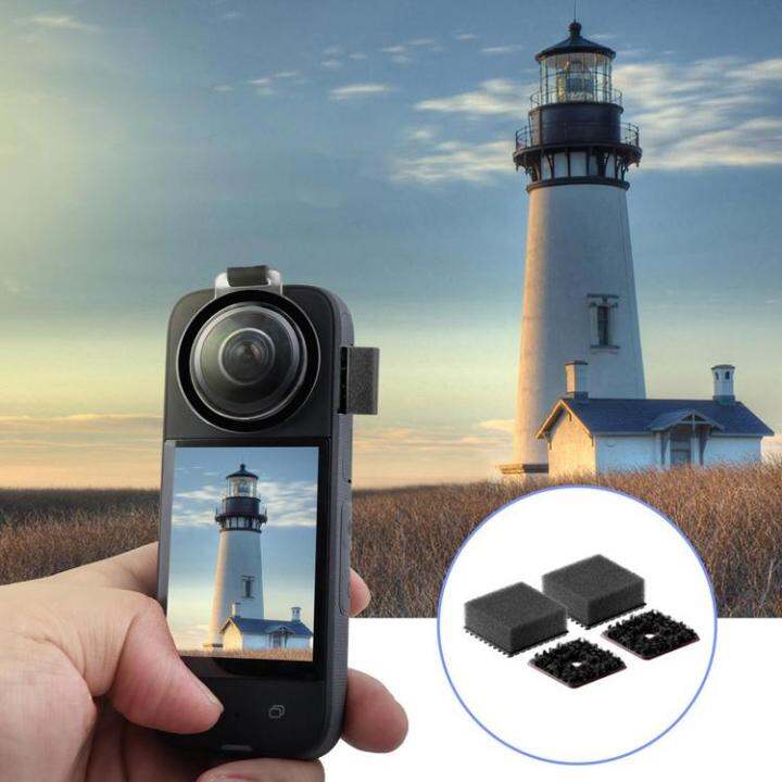 6pcs-windslayer-cover-for-insta360-x3-camera-sponge-protector-windshield-wind-cover-sponge-action-camera-noise-reduction-sponge-proficient